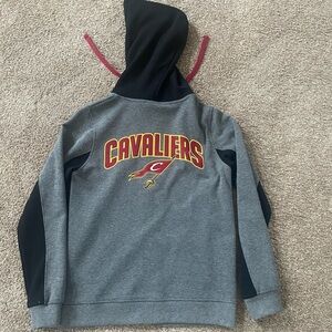 Cleveland Cavaliers Black and Gray Hoodie